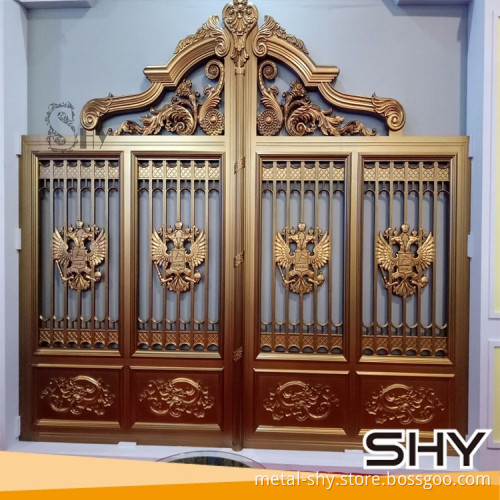 aluminium door grill designs main gate designs/new house gate design
